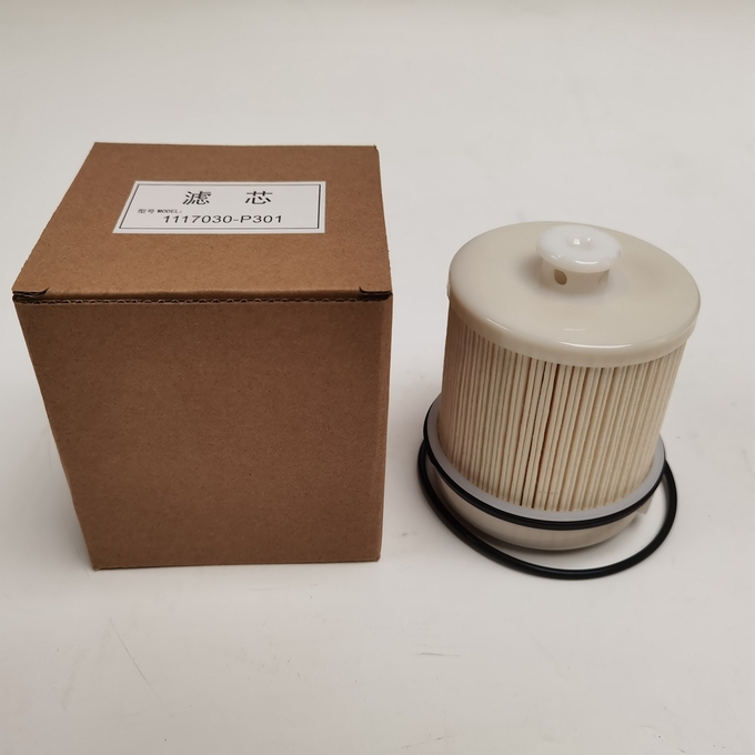 elemento de filtro diesel do filtro de combustível 1117030-P301 CLQ77-100 com Isuzu Qingling 700P 4HK1-TCN 0