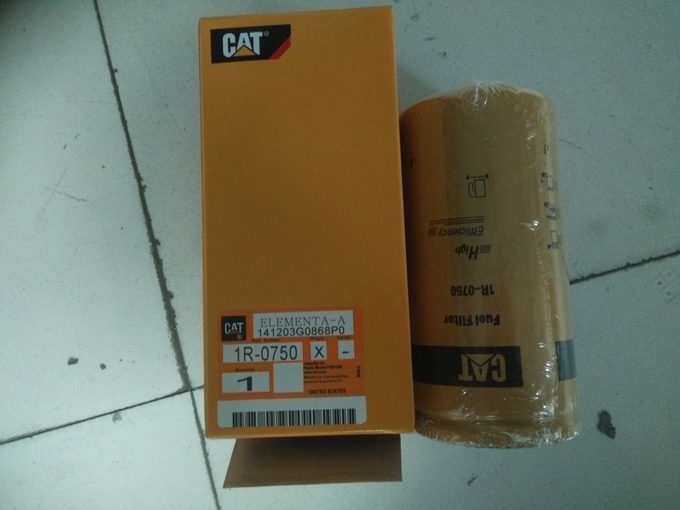 Máquina escavadora Filter 1R-0750 de Carter 330C 330D 336D 345D 349D/filtro óleo 0 do gato