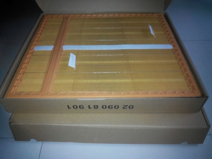 Elemento de filtro A0040941104 do ar do quadrado do estilo antigo do caminhão da bomba de Mercedes Benz 4140 0