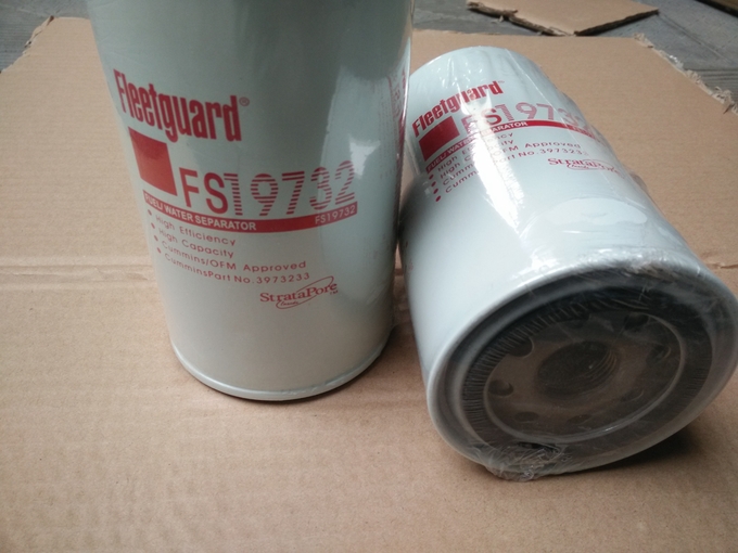 Filtro Cummins 3973233 0 do separador de água do combustível de Fleetguard FS19732