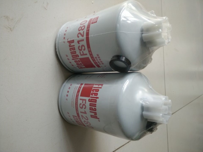Elemento de filtro diesel 1125N-010 do separador de água do filtro FS1280 de Fleetguard 3930942 Cummins 0