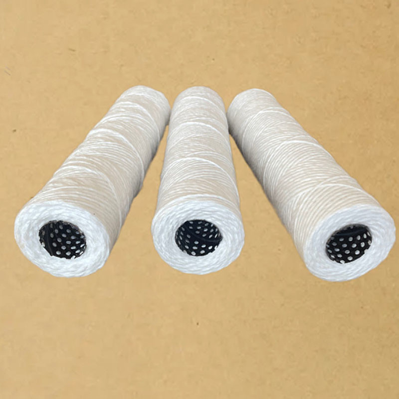 Cartucho de filtro de fio de 20 polegadas de alta qualidade da China 1 a 60 microns Cartucho de filtro de fio de 20 polegadas de alta qualidade