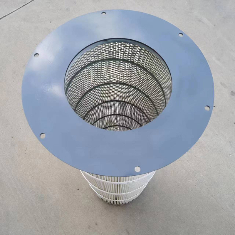 Filtros metalúrgicos de aço cilíndricos resistentes a altas temperaturas para a produção de aço