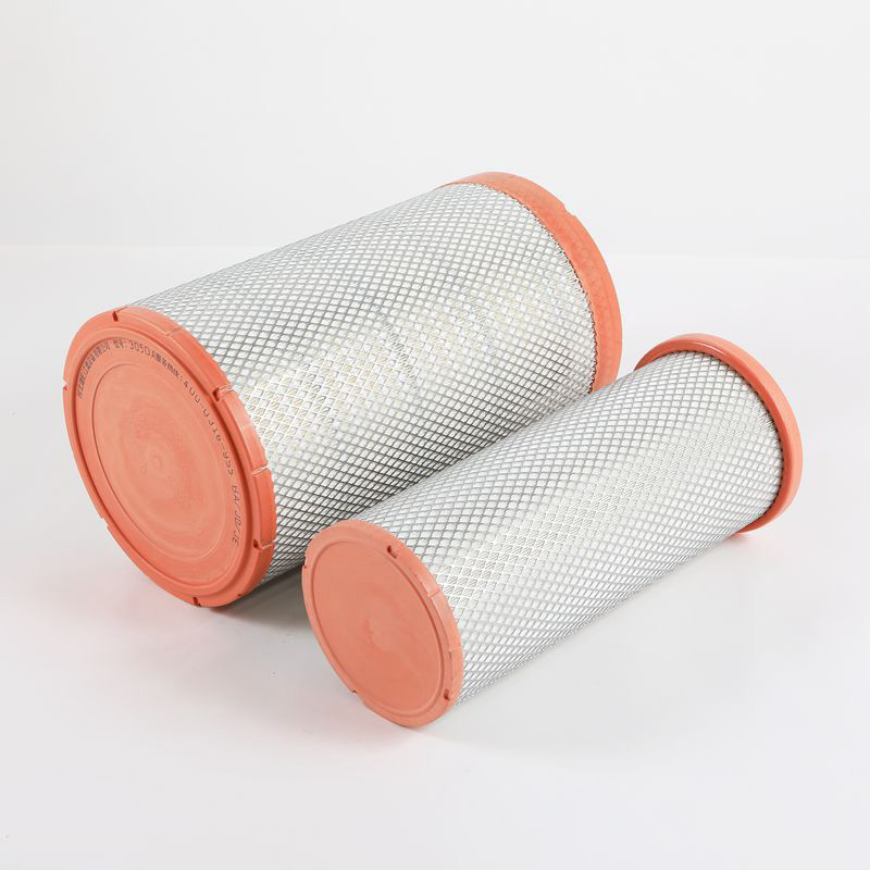Filtros de papel e materiais de filtro de ar de caminhão com design de instalação fácil