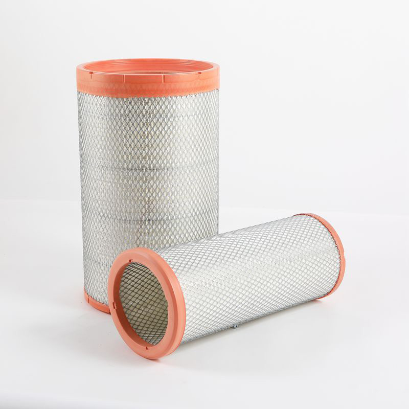 Filtros de papel e materiais de filtro de ar de caminhão com design de instalação fácil
