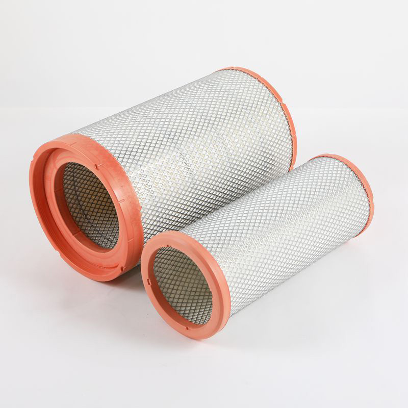 Filtros de papel e materiais de filtro de ar de caminhão com design de instalação fácil