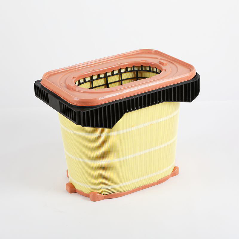 Filtros de ar de caminhão de alto desempenho para remover impurezas com papel de filtro