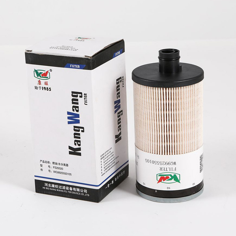WG9925550105 Filtro de combustível para caminhões de origem Hebei para filtragem eficaz em caminhões