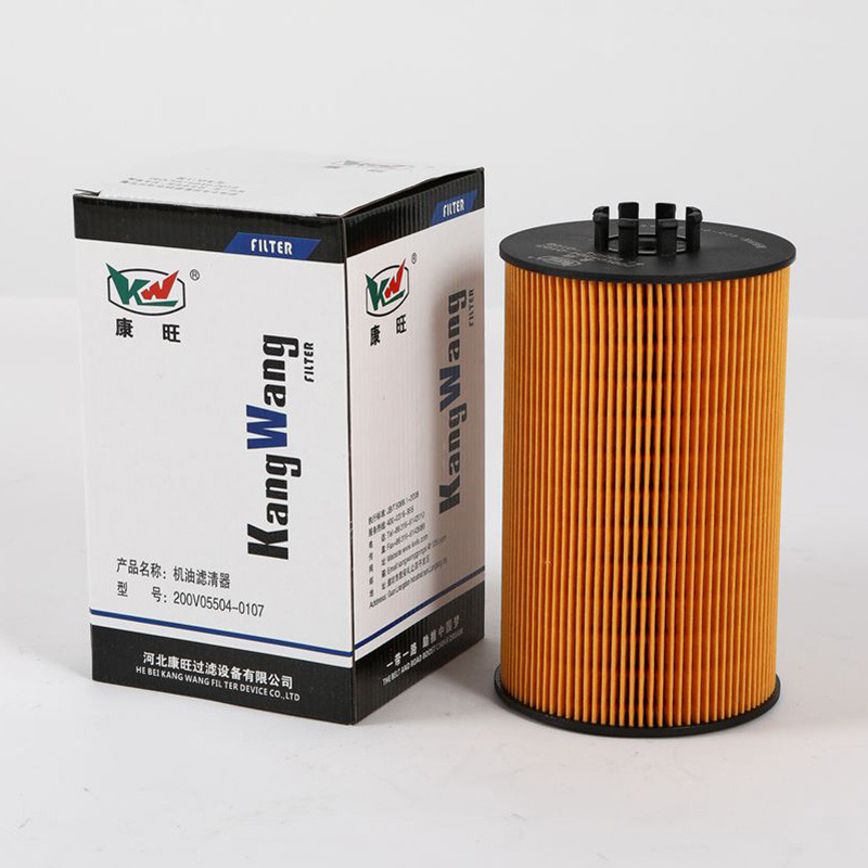 200V05504-0107 Oil Filter Catridge For Semi Truck Fuel Filter Cartridge In Heavy Construction Machinery (Cartucho de filtragem de combustível para caminhões)