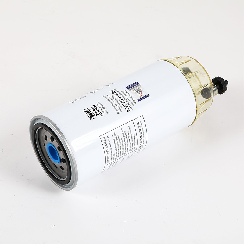 Filtro de separação de combustível e água para sistemas de motores KW7500220