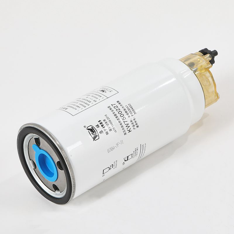 KW7500227 Filtro de combustível de camião padrão para alta taxa de fluxo em camiões comerciais