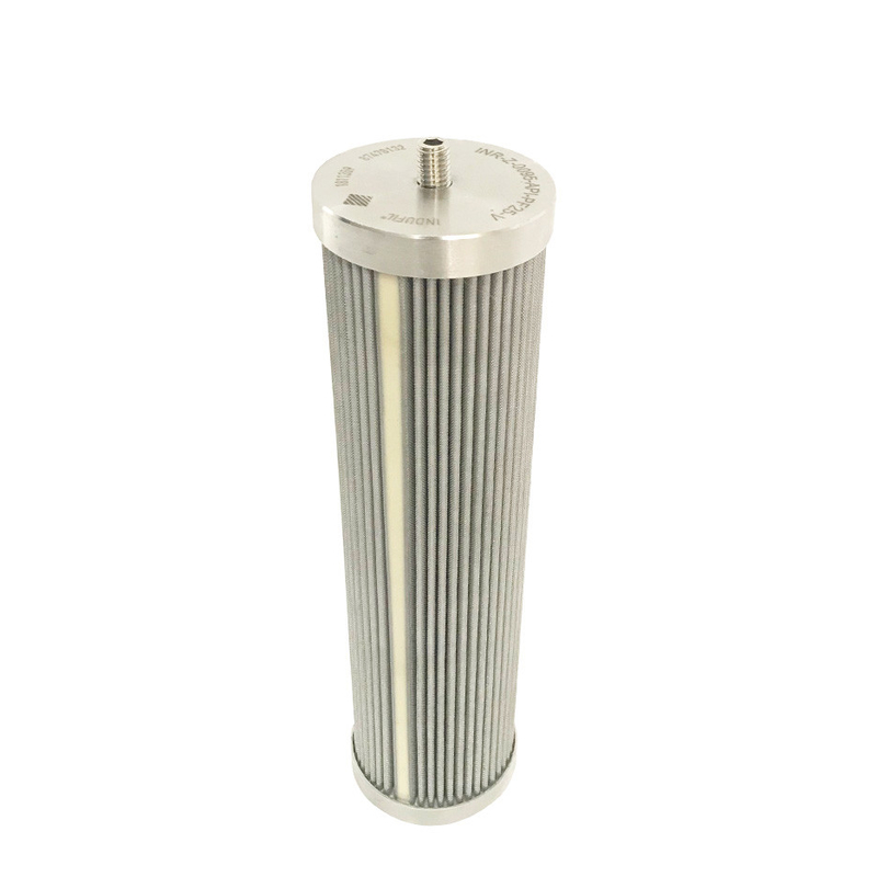 Material do aço de Filtro Hidráulico Stainless da máquina escavadora da dobradura do OEM