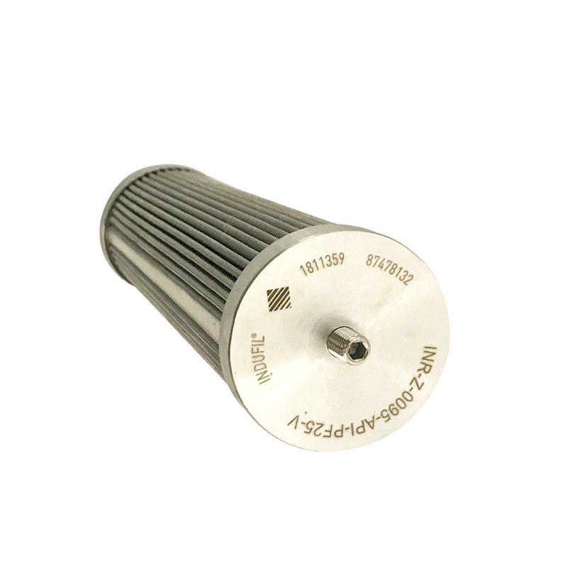 Material do aço de Filtro Hidráulico Stainless da máquina escavadora da dobradura do OEM