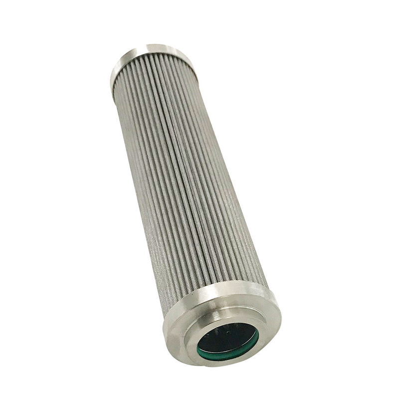 Material do aço de Filtro Hidráulico Stainless da máquina escavadora da dobradura do OEM