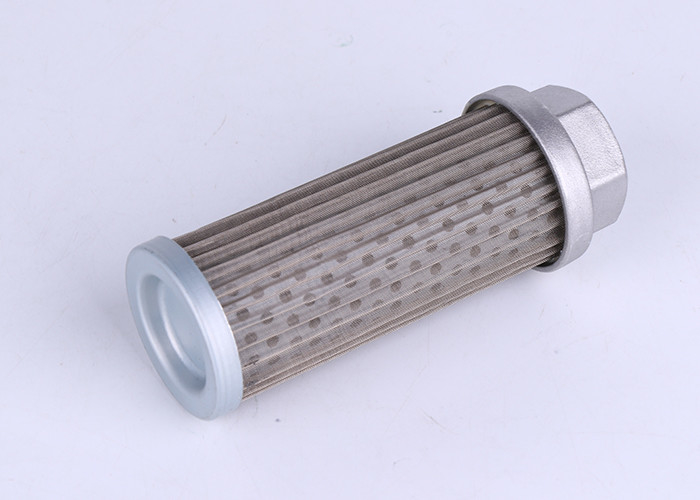 Lubrificando o elemento inPórial de Filtro Hidráulico da máquina escavadora para o equipamento mecânico