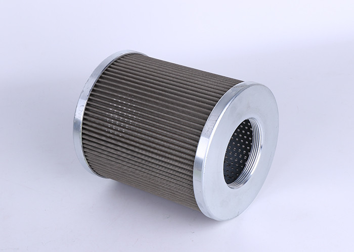 Máquina escavadora de dobramento Filtro Hidráulico, material do elemento de filtro SS304 do óleo SS316