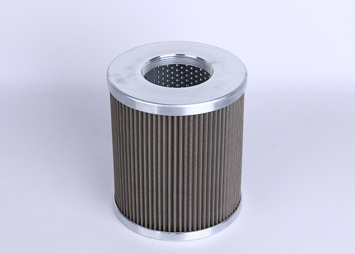 Máquina escavadora de dobramento Filtro Hidráulico, material do elemento de filtro SS304 do óleo SS316