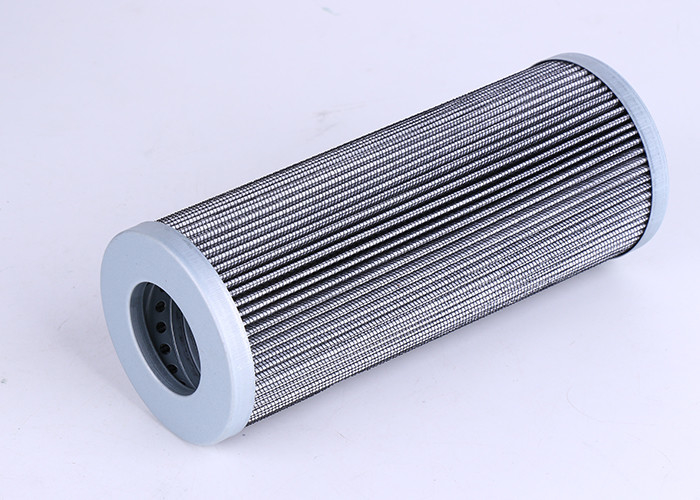 304 de aço inoxidável filtro hidráulico para o material da fibra de vidro da máquina escavadora