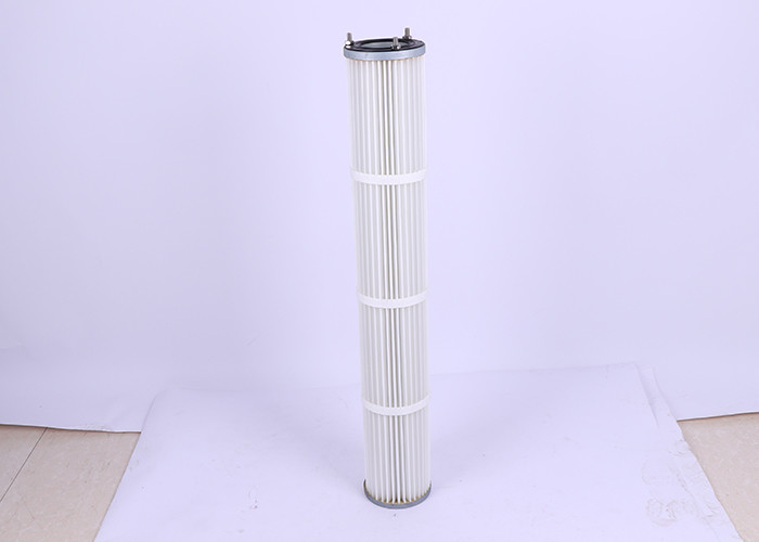 Filtros de ar plissados do caminhão, filtro de ar Nano da turbina de gás da fibra para a remoção de poeira
