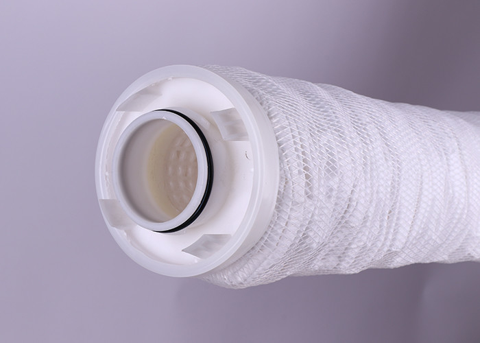 Água de esgoto filtro do polipropileno de 1 mícron, tipo sem fôlego filtro do cartucho para o tratamento da água