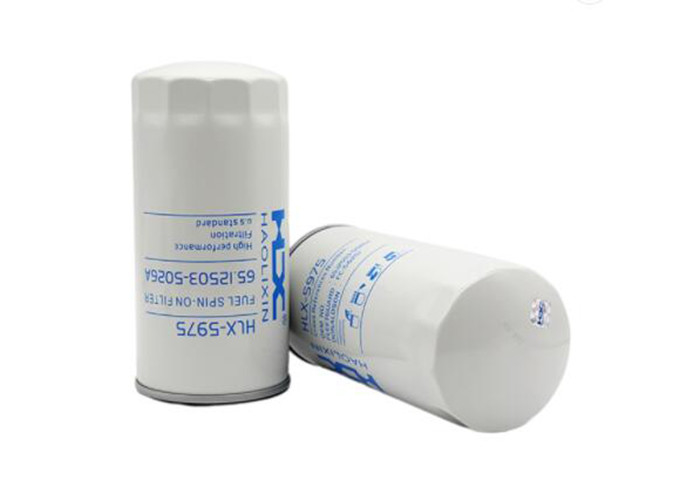 Filtro de combustível do caminhão do ODM do OEM para o material do núcleo de Motor Parts Papel da máquina escavadora
