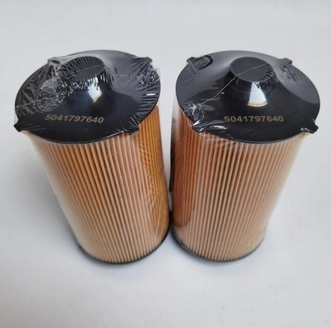 Filtro do óleo de lubrificação 504272431 para o material da fibra de vidro de SAIC Iveco