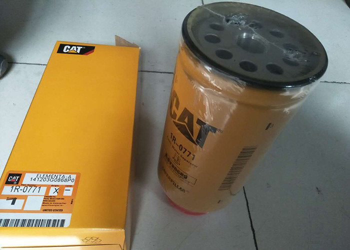 elementos de filtro do combustível 1R-0771 diesel para a máquina escavadora CAT 320D 336 323D