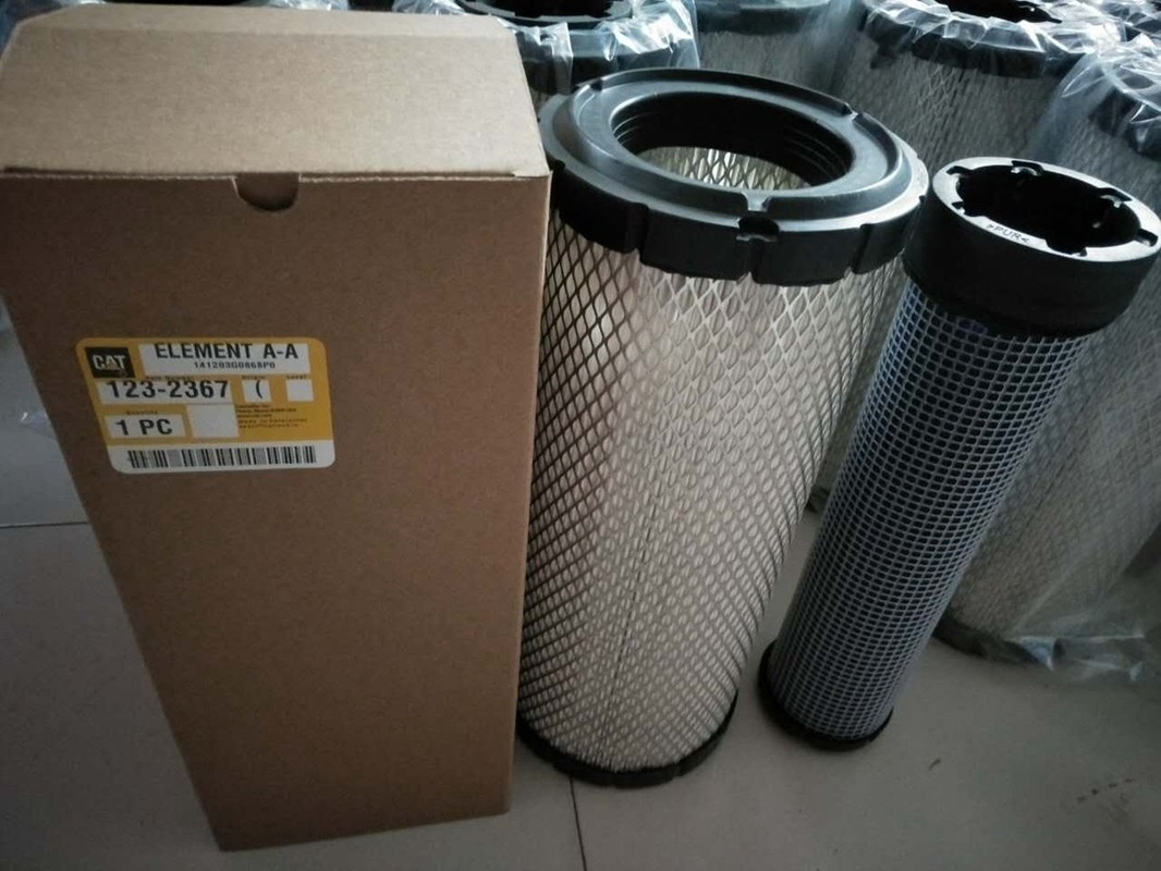 CAT Ar Cleaner Filter Element 123-2367 para o certificado do iSO da poeira do odor Remover