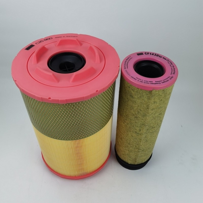 Filtro de ar C258602 do compressor do parafuso de Mann 1631043500 para setores mineiros