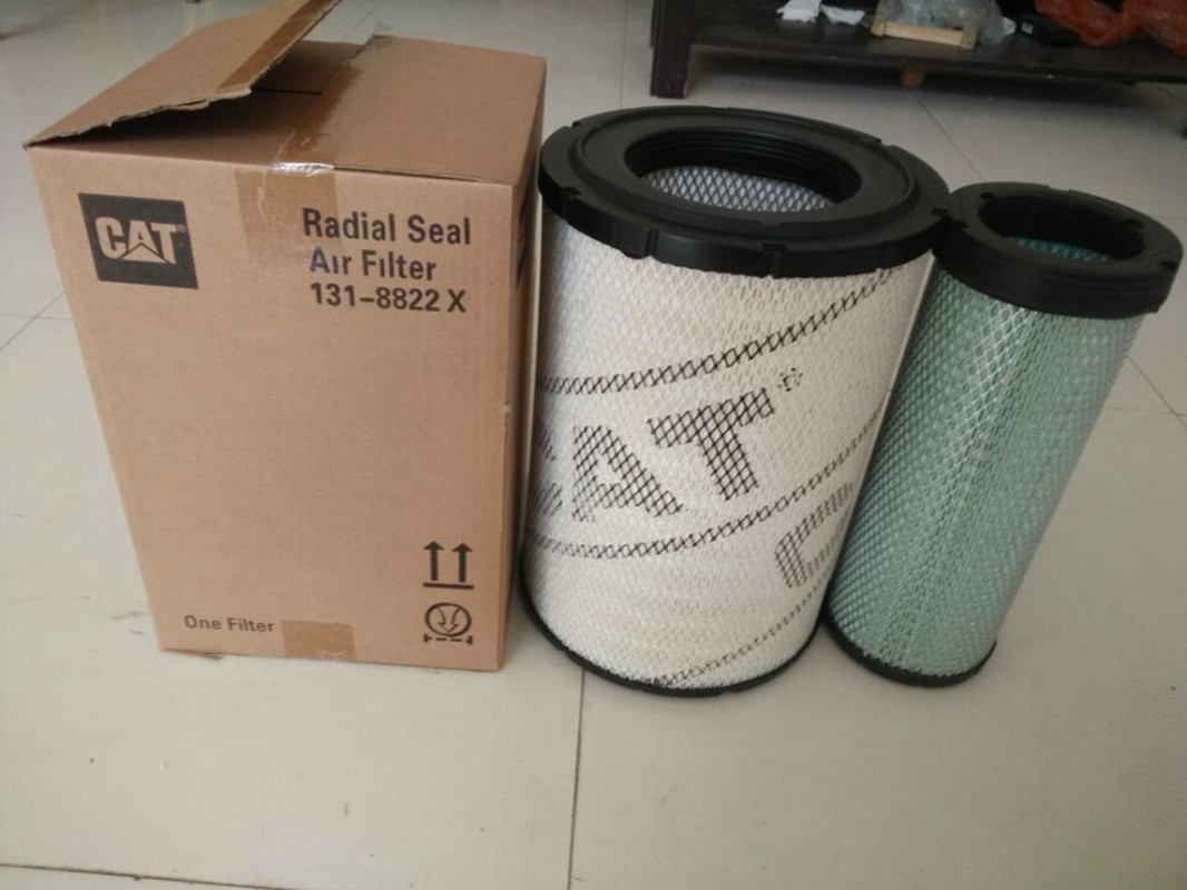 elemento de filtro do purificador de ar de 131-8822X 131-8821 para a máquina escavadora de 320D 320C