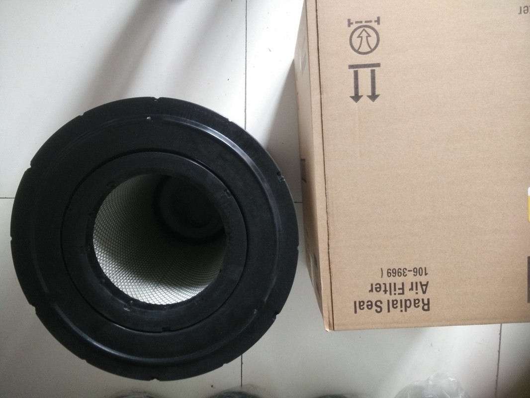 106-3973 substituição do elemento de filtro do ar 106-3969 para o OEM da máquina escavadora