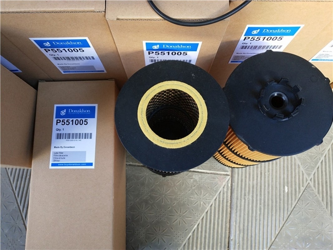 cartucho de 200μM Lube Filtro de óleo, filtro de óleo hidráulicos de P551005 Donaldson