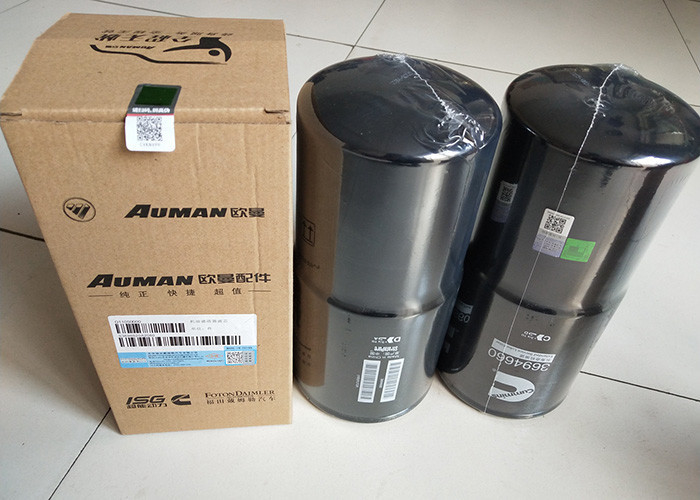 Certificação de Filtro de óleo Fleetguard 3694660 LF17500 ROHS da máquina escavadora de Cummins