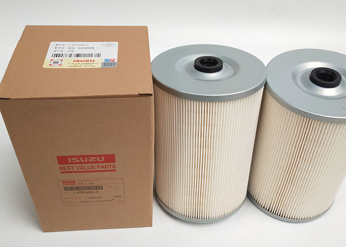 Isuzu Papel Elemento de filtro de óleo 1-87610059-0 para Remover o OEM das impurezas do óleo