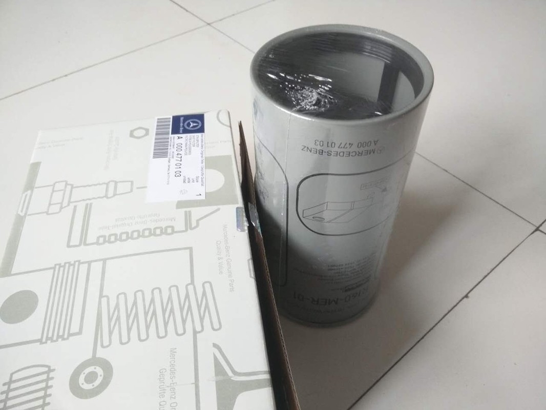 Elemento de filtro A0004770103 do separador de óleo R160-MER-01 para o caminhão da bomba
