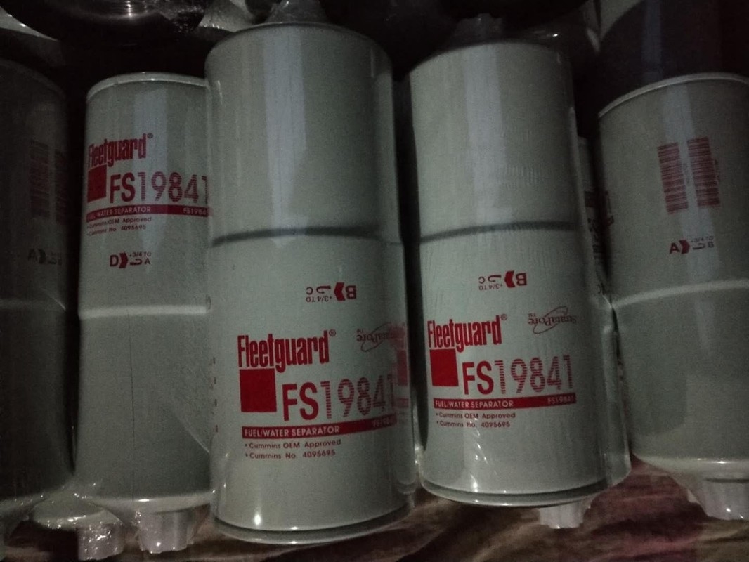 Filtro de combustível de FS19841 Fleetguard para o ODM do OEM do separador de água do óleo