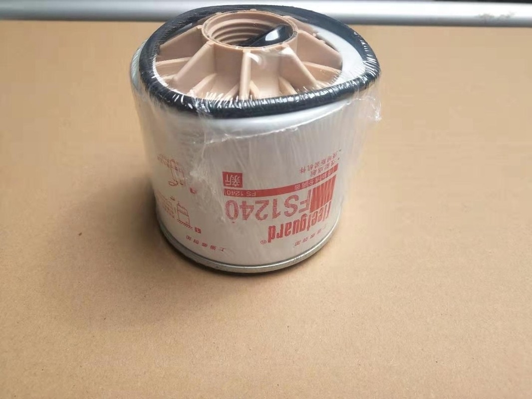 Material da fibra de vidro do filtro FS1240 3831871S do separador de água do combustível diesel de Cummins